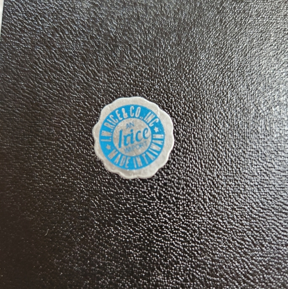 VINTAGE I. W. RICE & CO Crystal Glass Perfume Bottle - Never Used, In Box - Picture 2 of 9